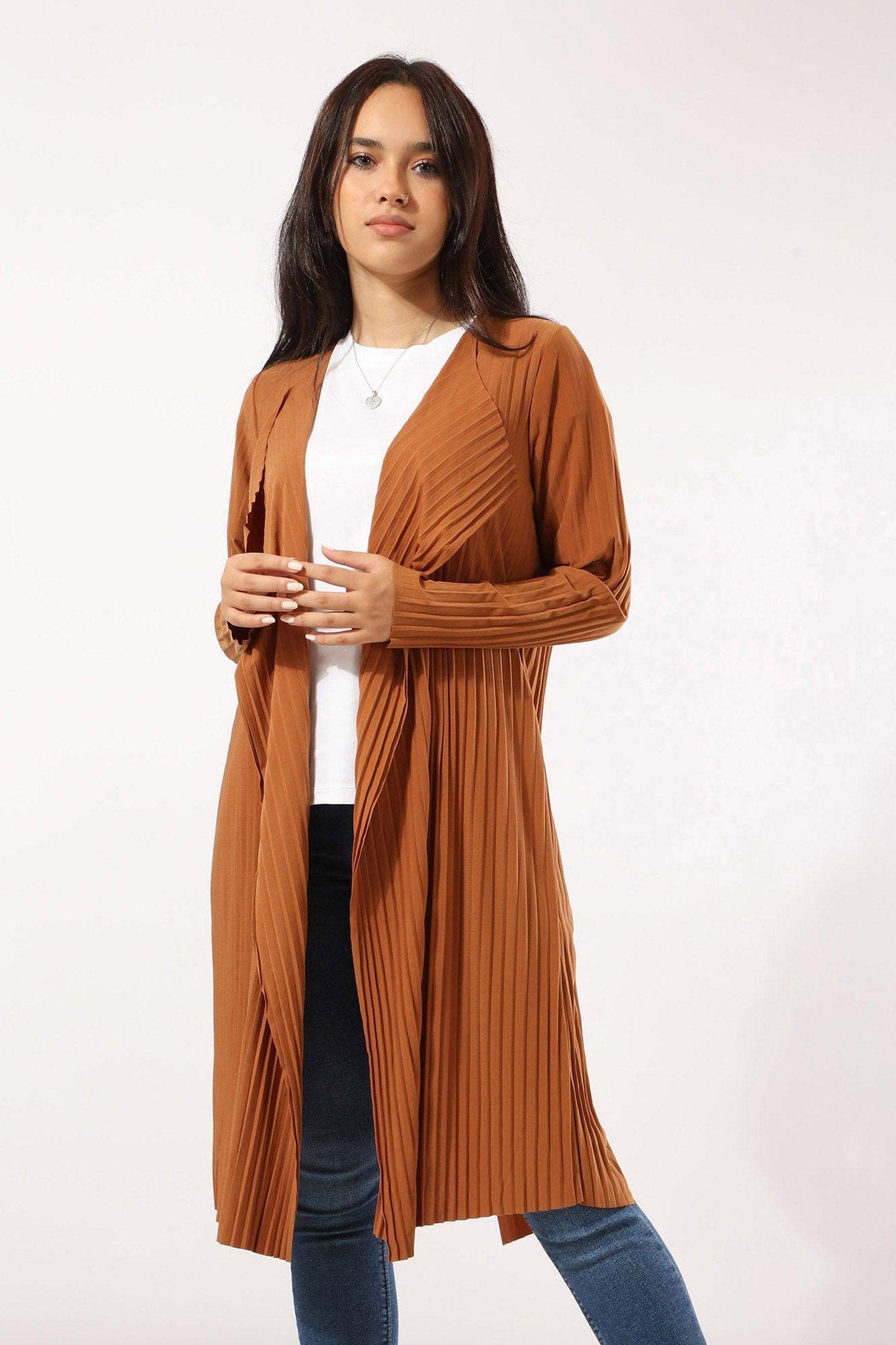 Basic Long Ribbed Kimono - Carina - ÙƒØ§Ø±ÙŠÙ†Ø§