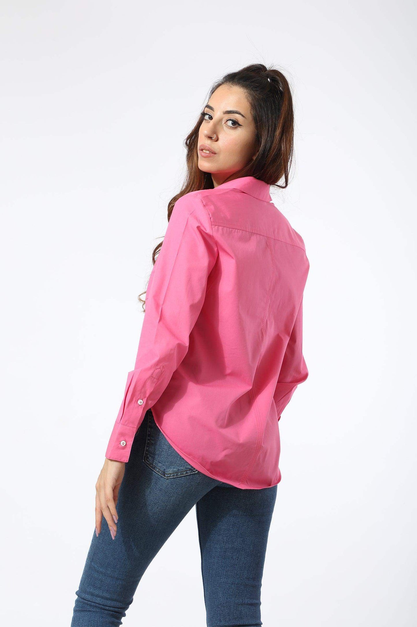 Basic Long Sleeves Shirt - Carina - ÙƒØ§Ø±ÙŠÙ†Ø§