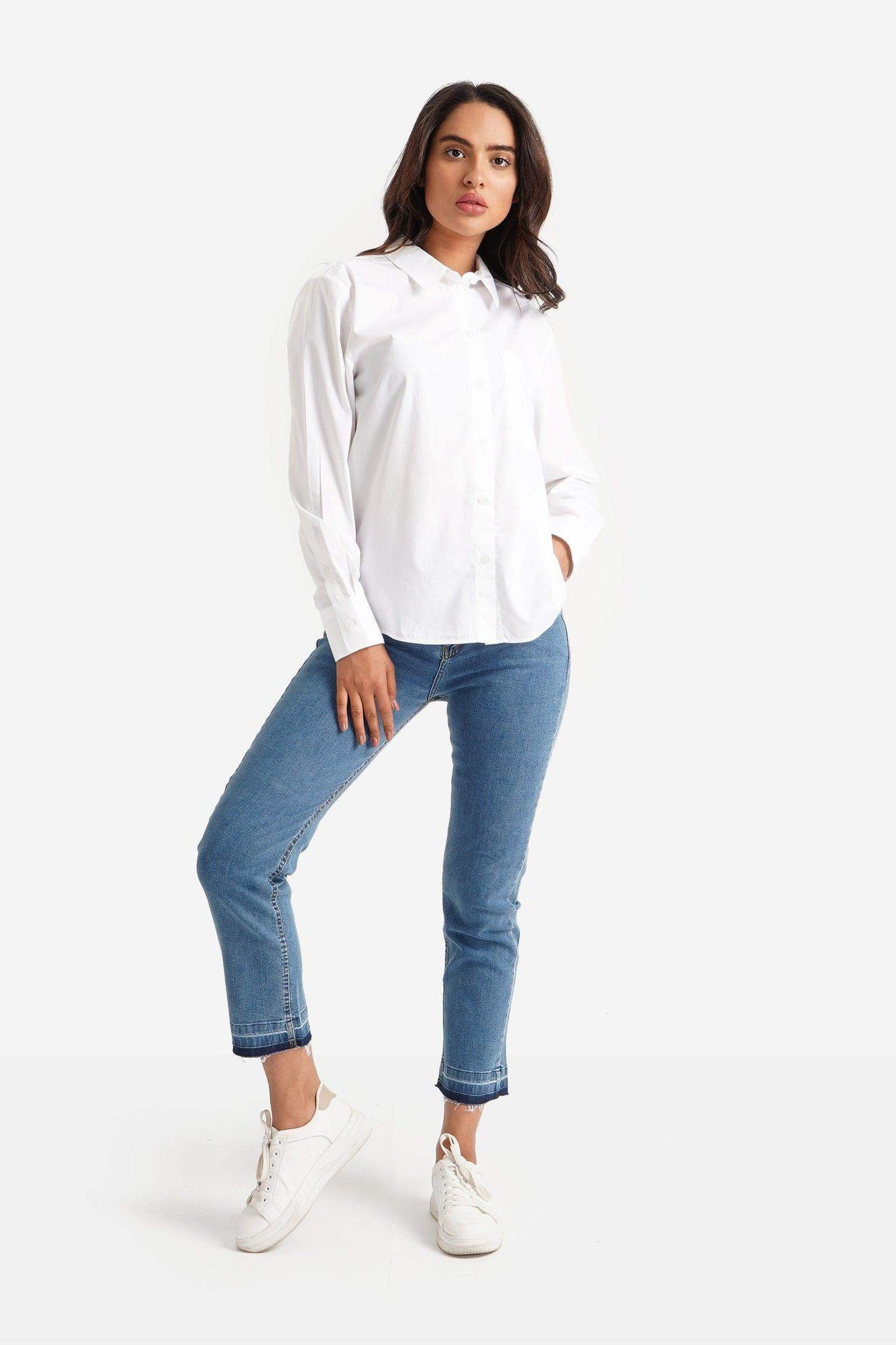 Basic Long Sleeves Shirt - Carina - ÙƒØ§Ø±ÙŠÙ†Ø§