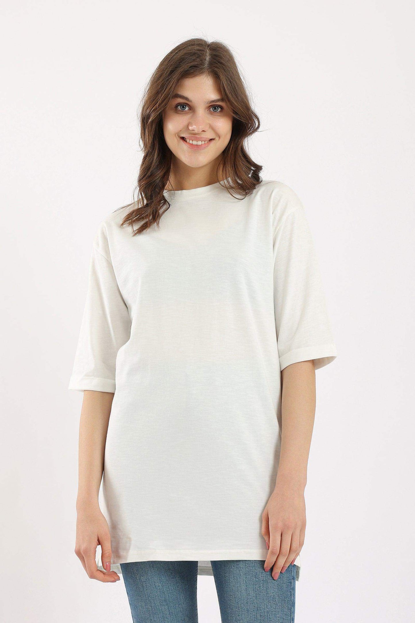 Basic Long T-Shirt - Carina - ÙƒØ§Ø±ÙŠÙ†Ø§