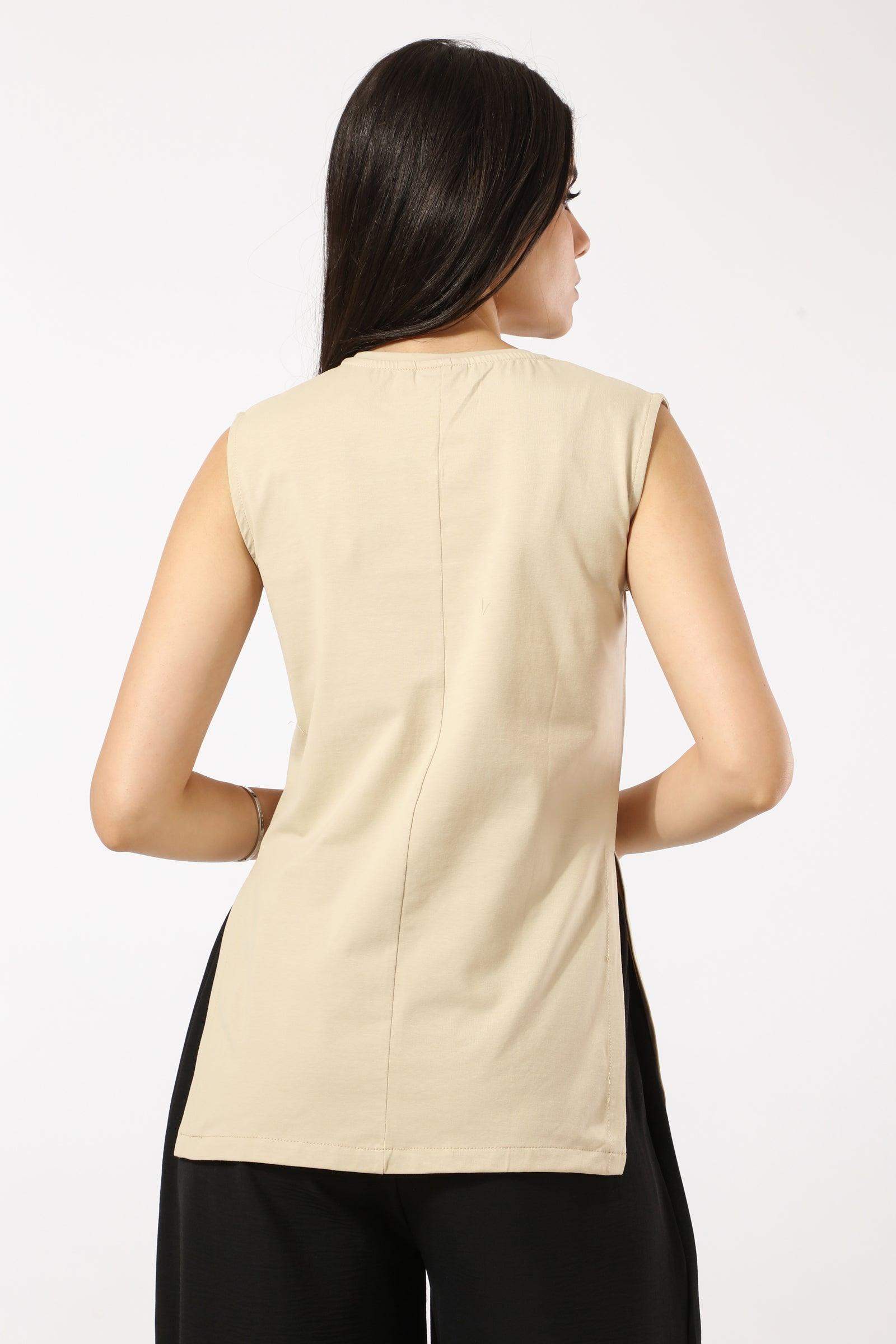 Basic Round Neck Top - Carina - ÙƒØ§Ø±ÙŠÙ†Ø§
