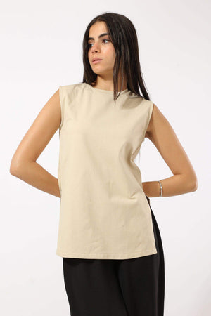 Basic Round Neck Top - Carina - ÙƒØ§Ø±ÙŠÙ†Ø§