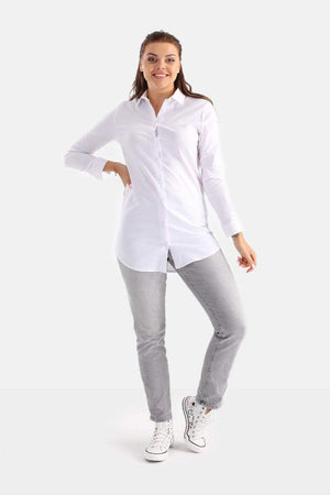 Basic Slim Fit Shirt - Carina - ÙƒØ§Ø±ÙŠÙ†Ø§