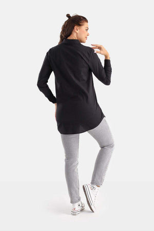 Basic Slim Fit Shirt - Carina - ÙƒØ§Ø±ÙŠÙ†Ø§