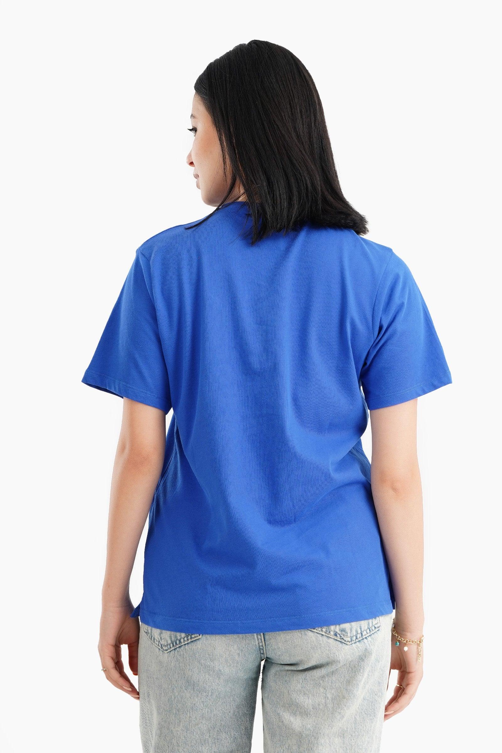 Basic Solid T-Shirt - Carina - ÙƒØ§Ø±ÙŠÙ†Ø§