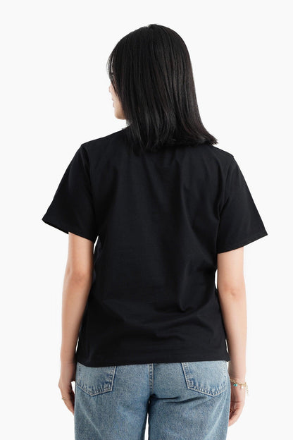 Basic Solid T-Shirt - Carina - ÙƒØ§Ø±ÙŠÙ†Ø§