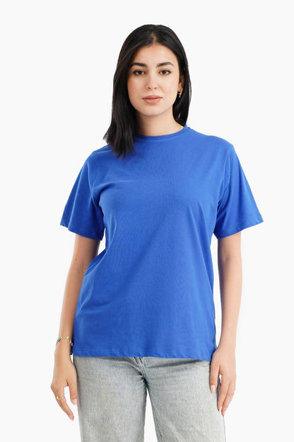 Basic Solid T-Shirt - Carina - ÙƒØ§Ø±ÙŠÙ†Ø§