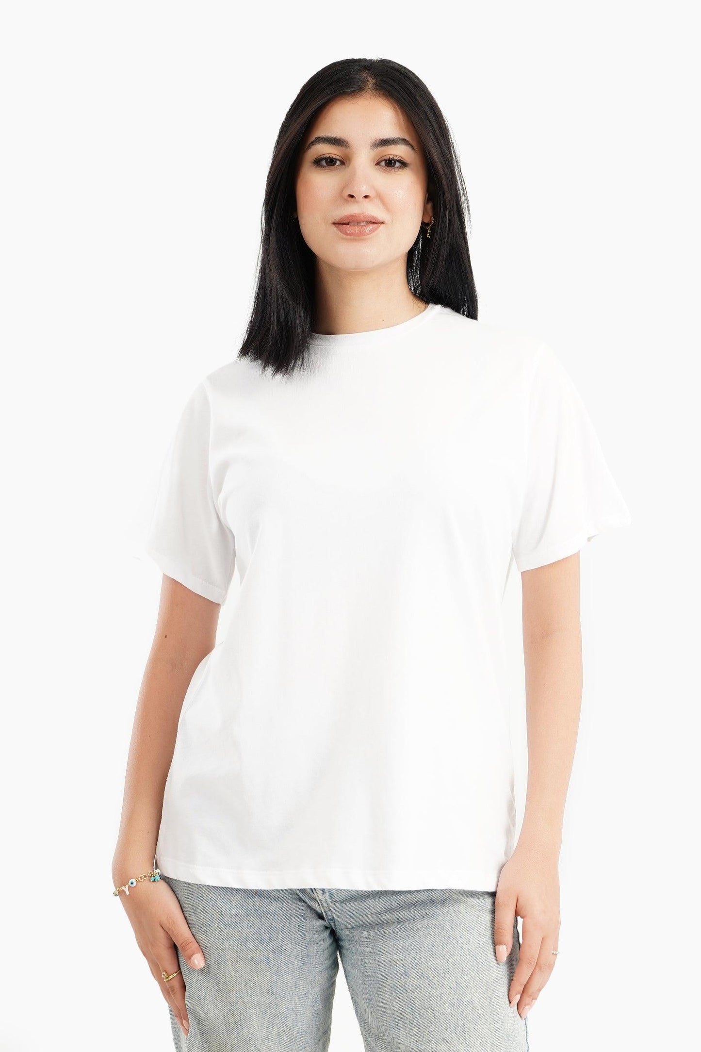 Basic Solid T-Shirt - Carina - ÙƒØ§Ø±ÙŠÙ†Ø§