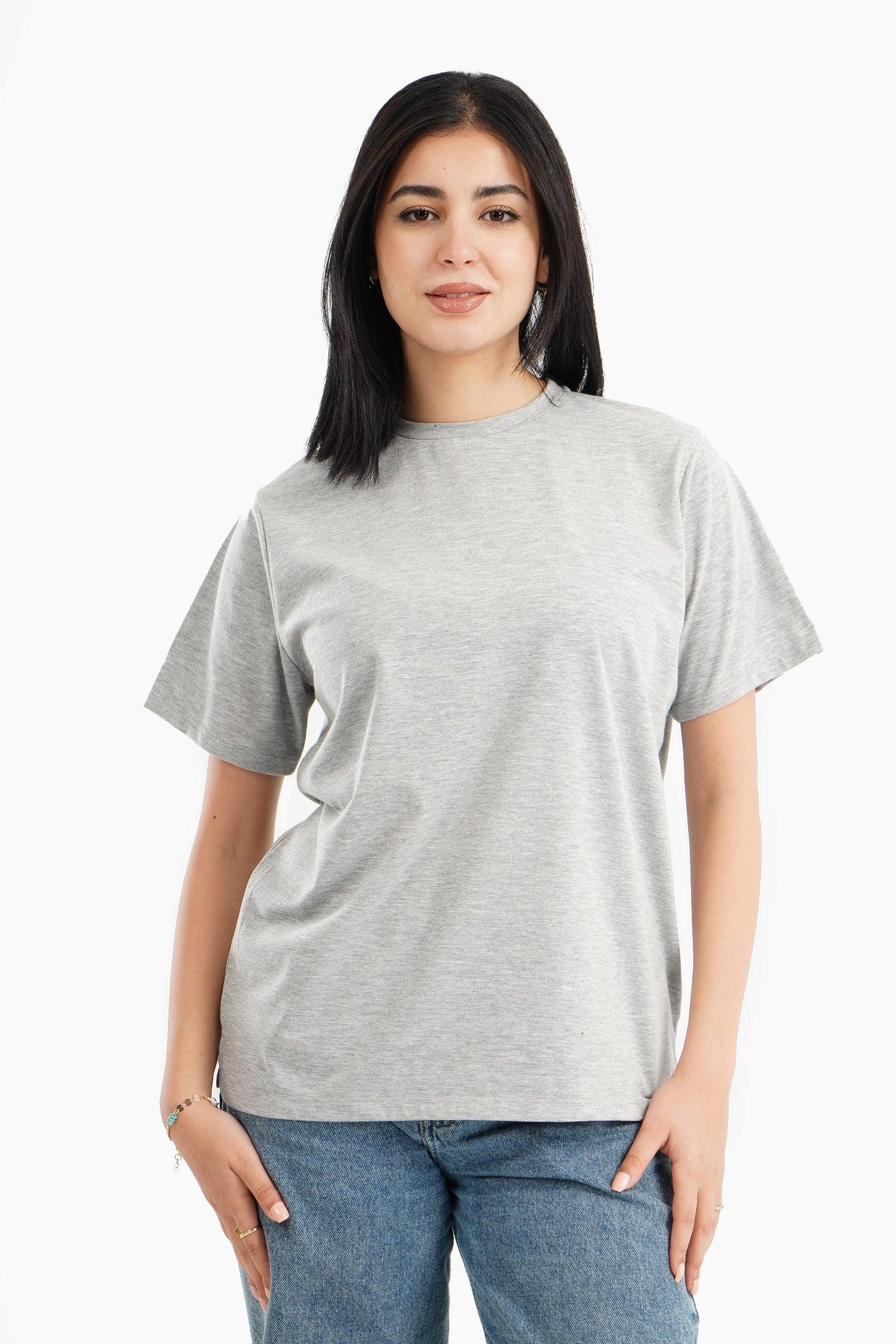 Basic Solid T-Shirt - Carina - ÙƒØ§Ø±ÙŠÙ†Ø§