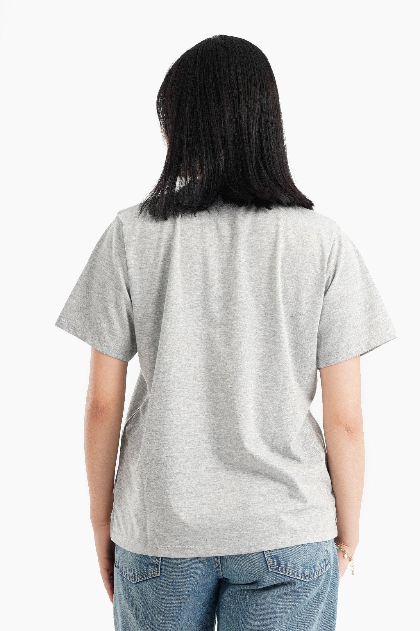 Basic Solid T-Shirt - Carina - ÙƒØ§Ø±ÙŠÙ†Ø§