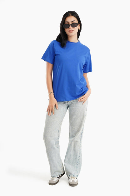 Basic Solid T-Shirt - Carina - ÙƒØ§Ø±ÙŠÙ†Ø§