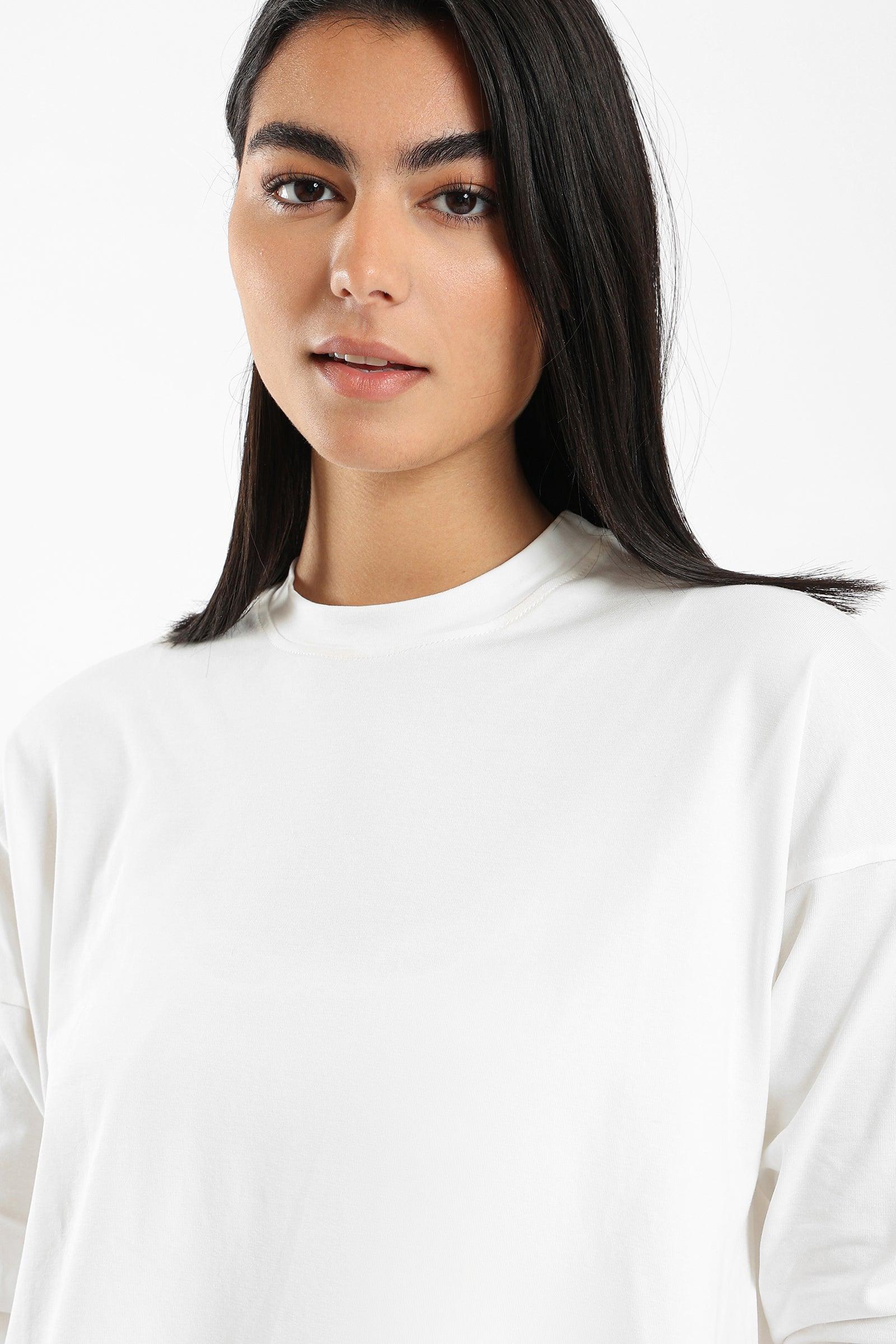 Basic Top With Front Slit - Clue Wear