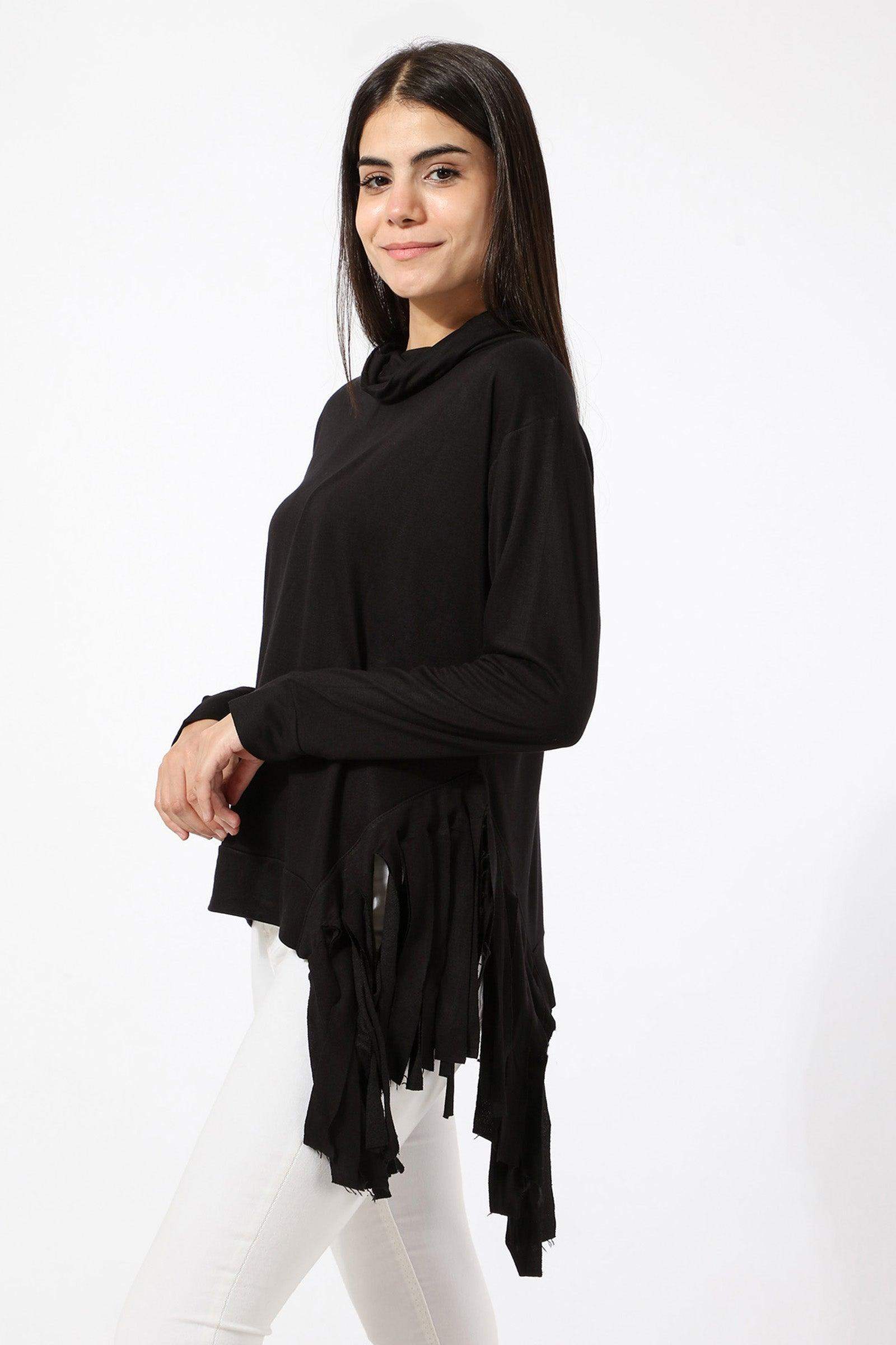 Basic Top with Side Fringe - Carina - ÙƒØ§Ø±ÙŠÙ†Ø§