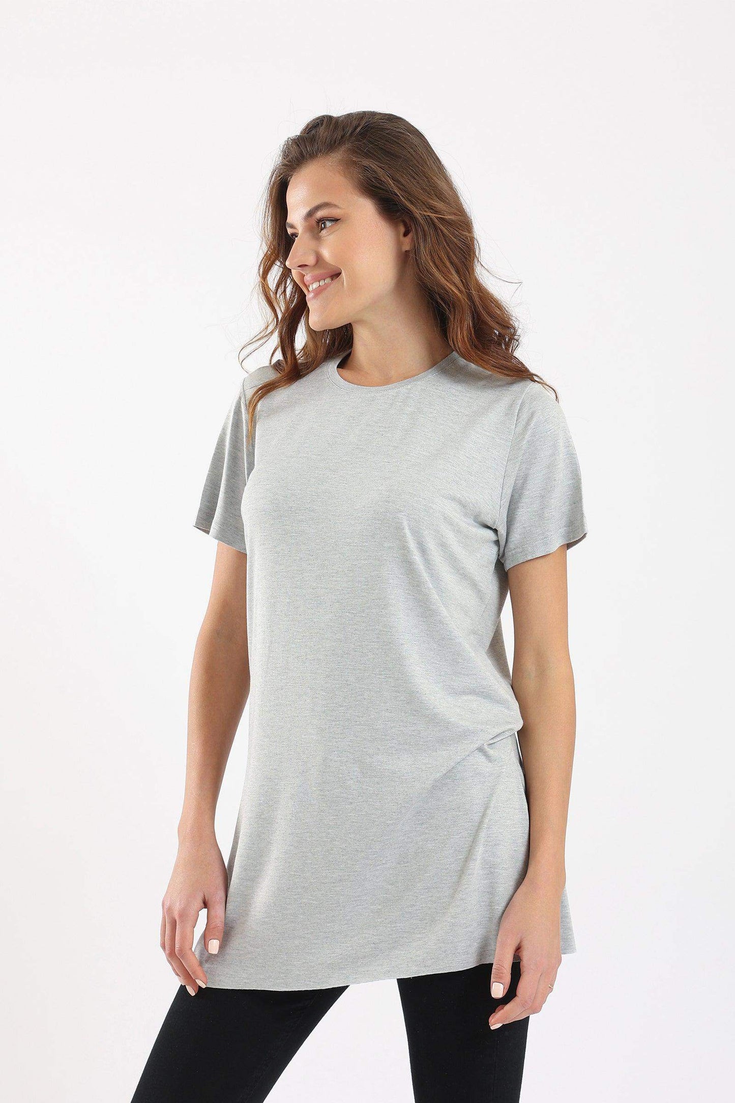 Basic Viscose T-Shirt - Carina - ÙƒØ§Ø±ÙŠÙ†Ø§