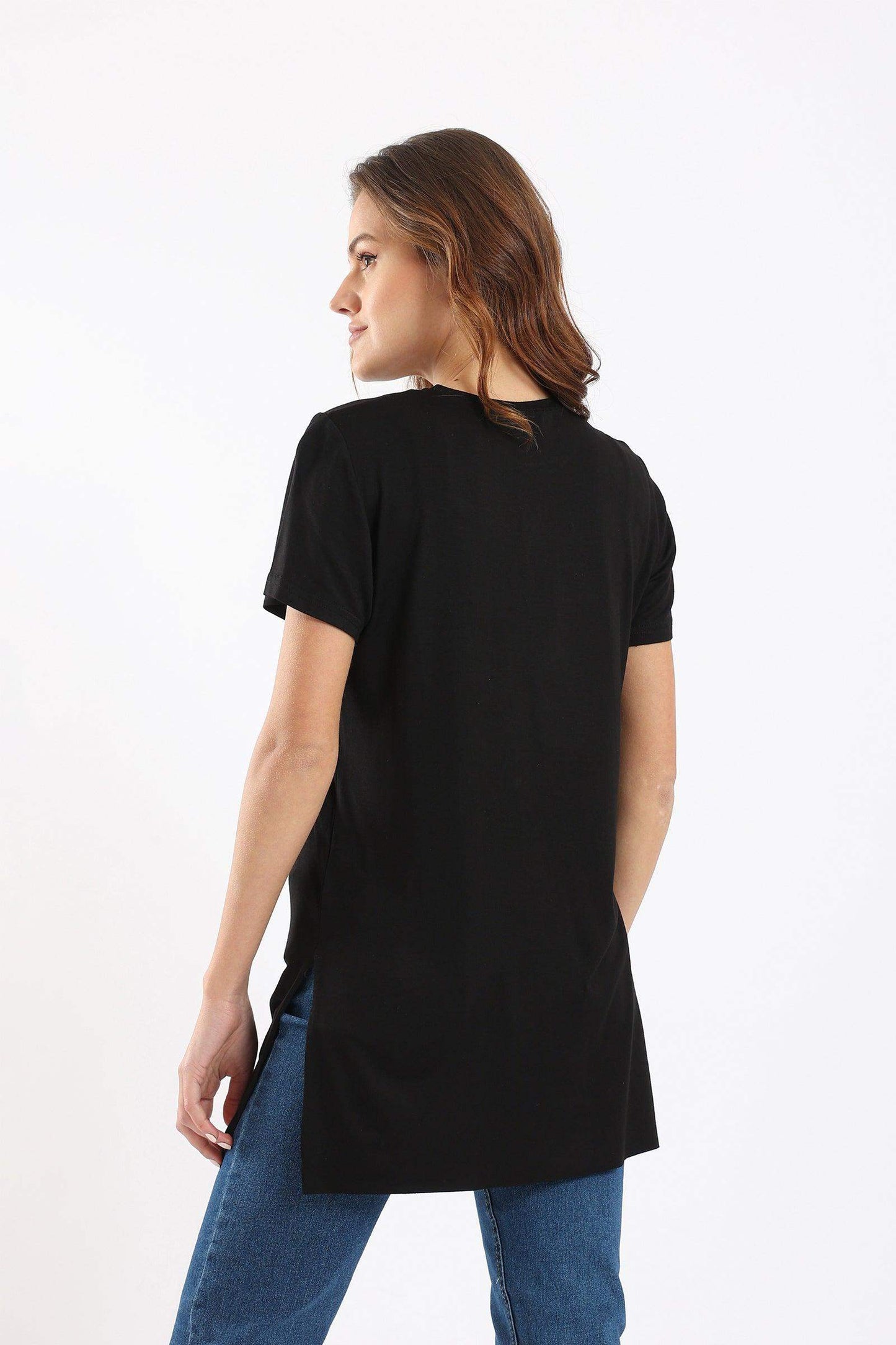 Basic Viscose T-Shirt - Carina - ÙƒØ§Ø±ÙŠÙ†Ø§