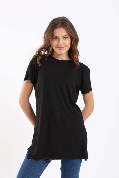 Basic Viscose T-Shirt - Carina - ÙƒØ§Ø±ÙŠÙ†Ø§