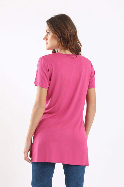 Basic Viscose T-Shirt - Carina - ÙƒØ§Ø±ÙŠÙ†Ø§