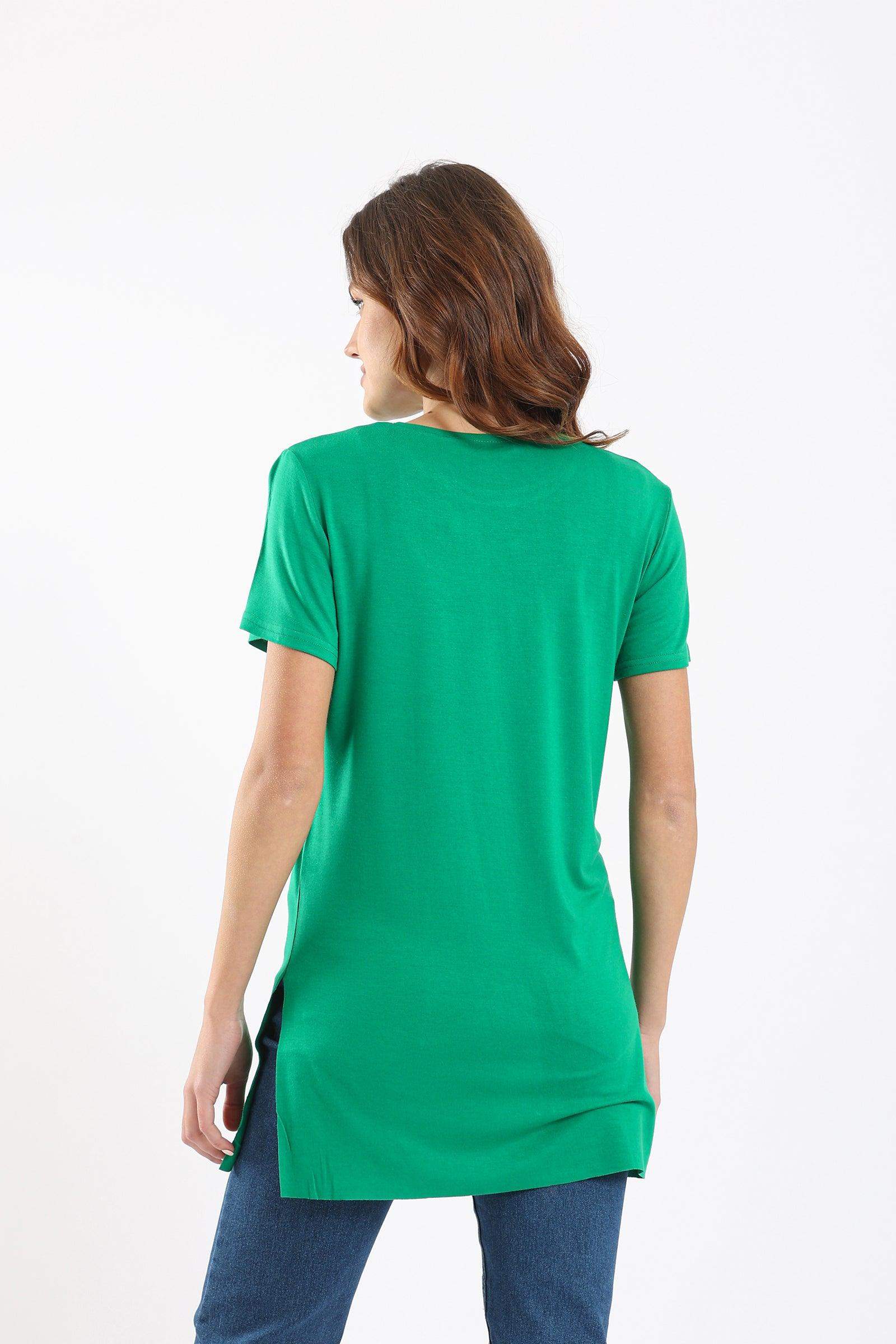 Basic Viscose T-Shirt - Carina - ÙƒØ§Ø±ÙŠÙ†Ø§