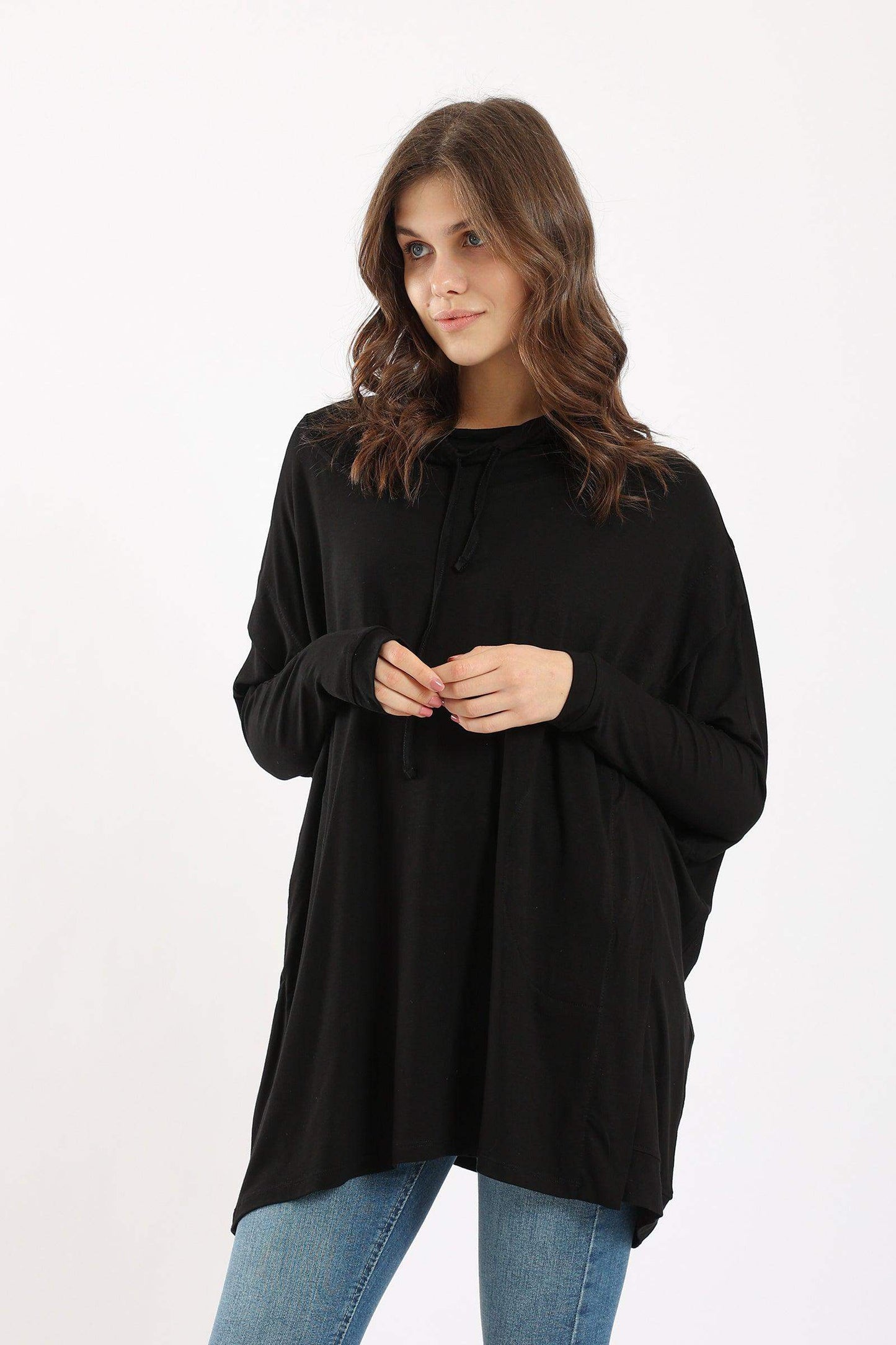 Batwing Sleeves Poncho - Carina - ÙƒØ§Ø±ÙŠÙ†Ø§