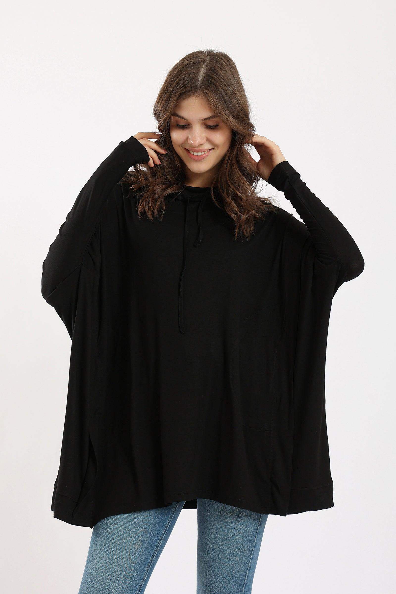 Batwing Sleeves Poncho - Carina - ÙƒØ§Ø±ÙŠÙ†Ø§