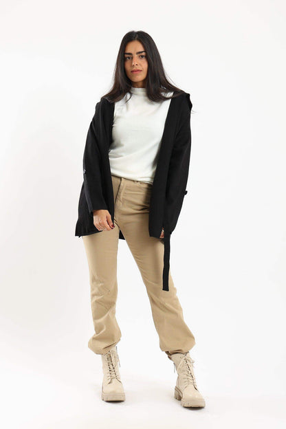 Belted Wrap Lounge Cardigan - Carina - ÙƒØ§Ø±ÙŠÙ†Ø§