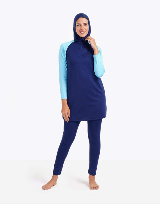 Bi-Colored Hijabi Swimsuit - Carina - ÙƒØ§Ø±ÙŠÙ†Ø§