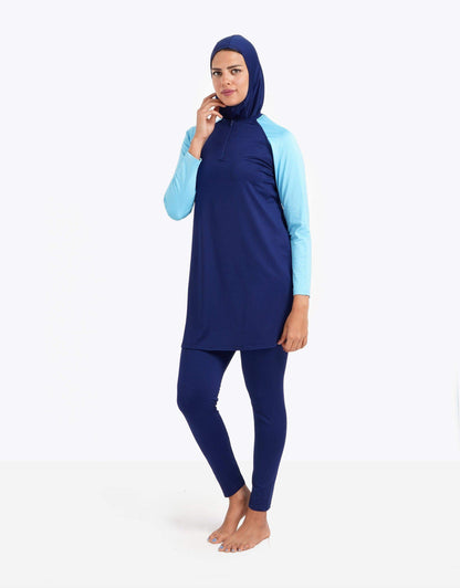 Bi-Colored Hijabi Swimsuit - Carina - ÙƒØ§Ø±ÙŠÙ†Ø§