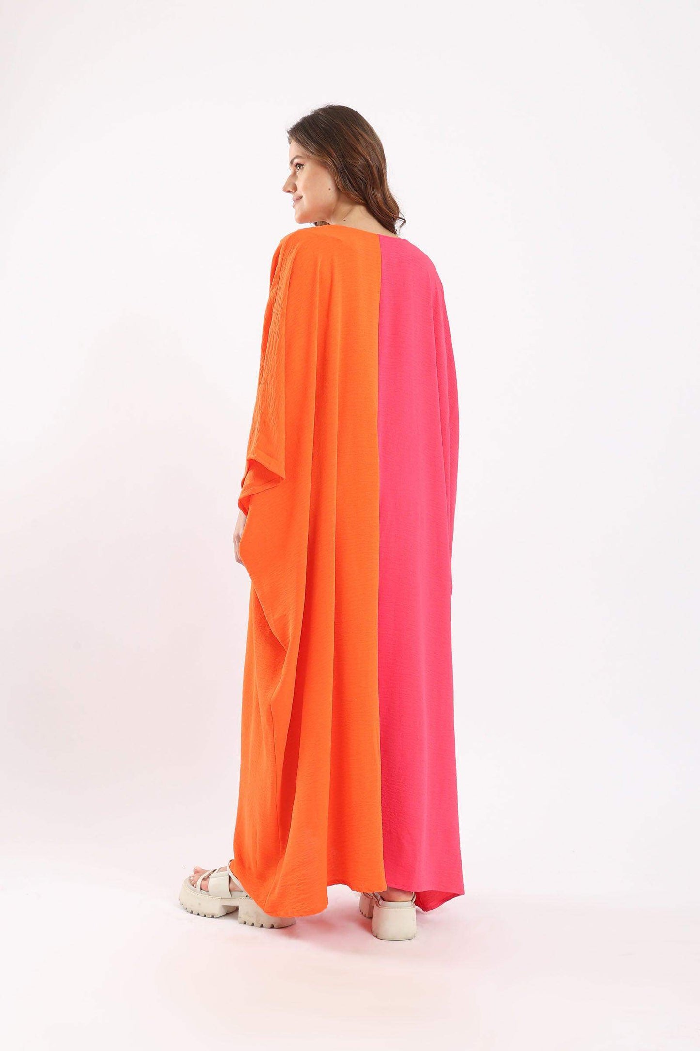 Bi-Tone One Size Maxi Dress - Carina - ÙƒØ§Ø±ÙŠÙ†Ø§