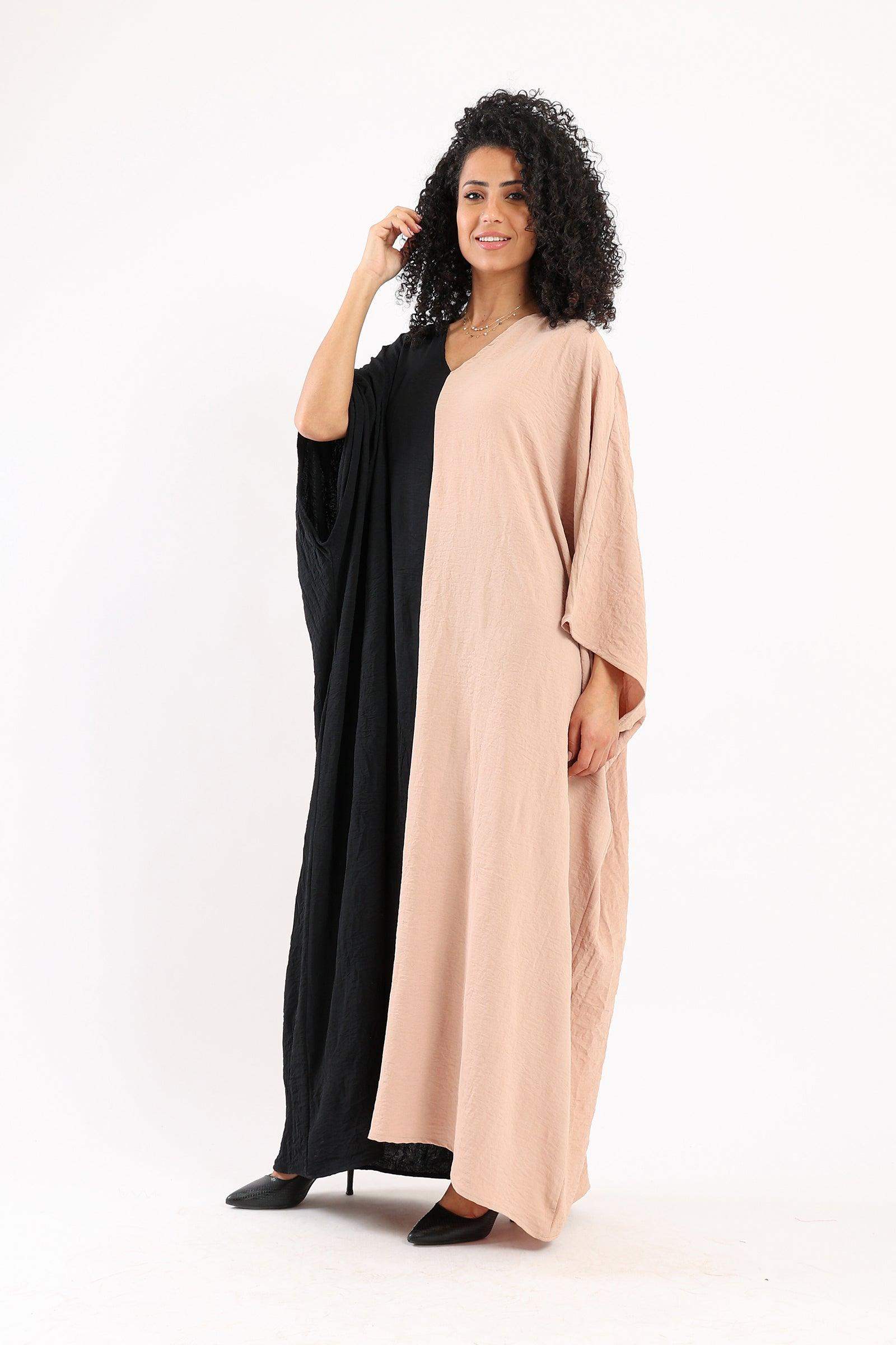 Bi-Tone One Size Maxi Dress - Carina - ÙƒØ§Ø±ÙŠÙ†Ø§