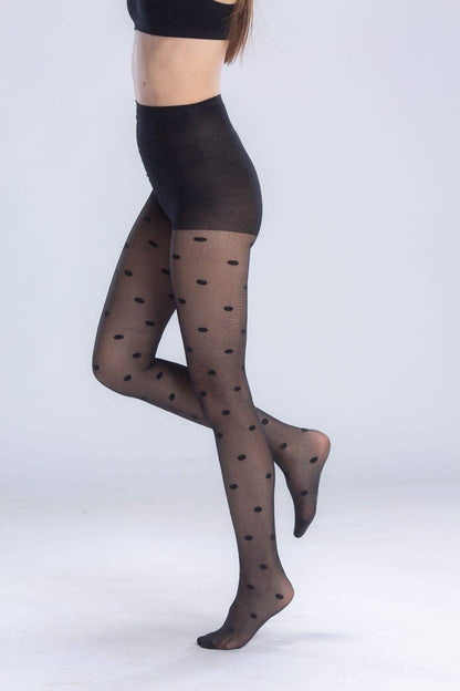 Big Dots Pantyhose - Carina - ÙƒØ§Ø±ÙŠÙ†Ø§