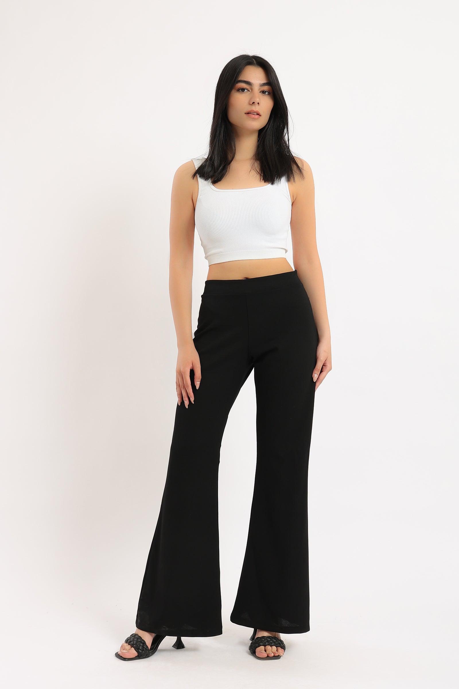 Black Flared Pants - Clue Wear