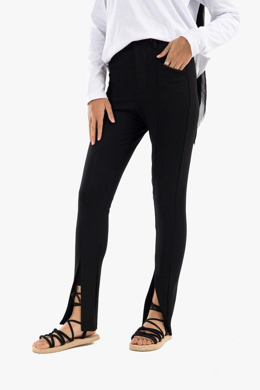 Black Jersey Skinny Pants - Carina - ÙƒØ§Ø±ÙŠÙ†Ø§