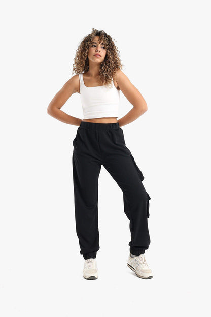 Black Lounge Jogger - Carina - ÙƒØ§Ø±ÙŠÙ†Ø§