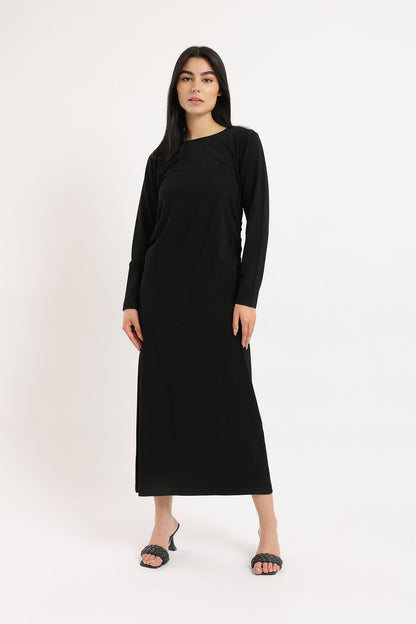 Black Midi Dress - Clue Wear