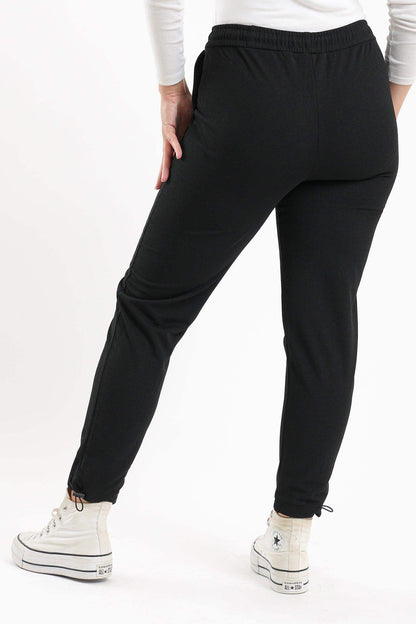 Black Piping Lounge Pants - Carina - ÙƒØ§Ø±ÙŠÙ†Ø§