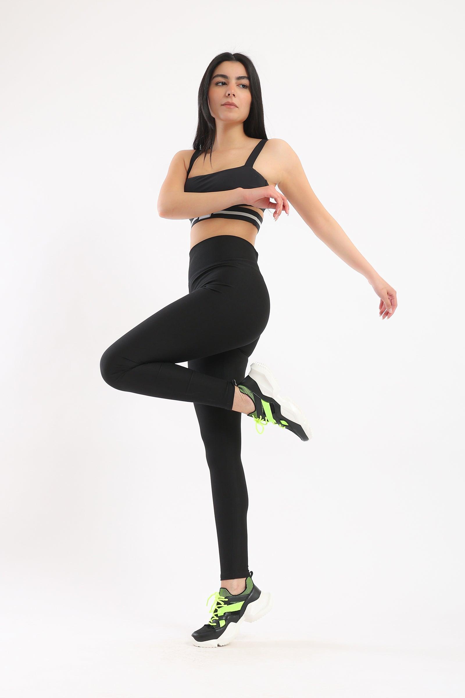 Black Slim Leggings - Clue-wear
