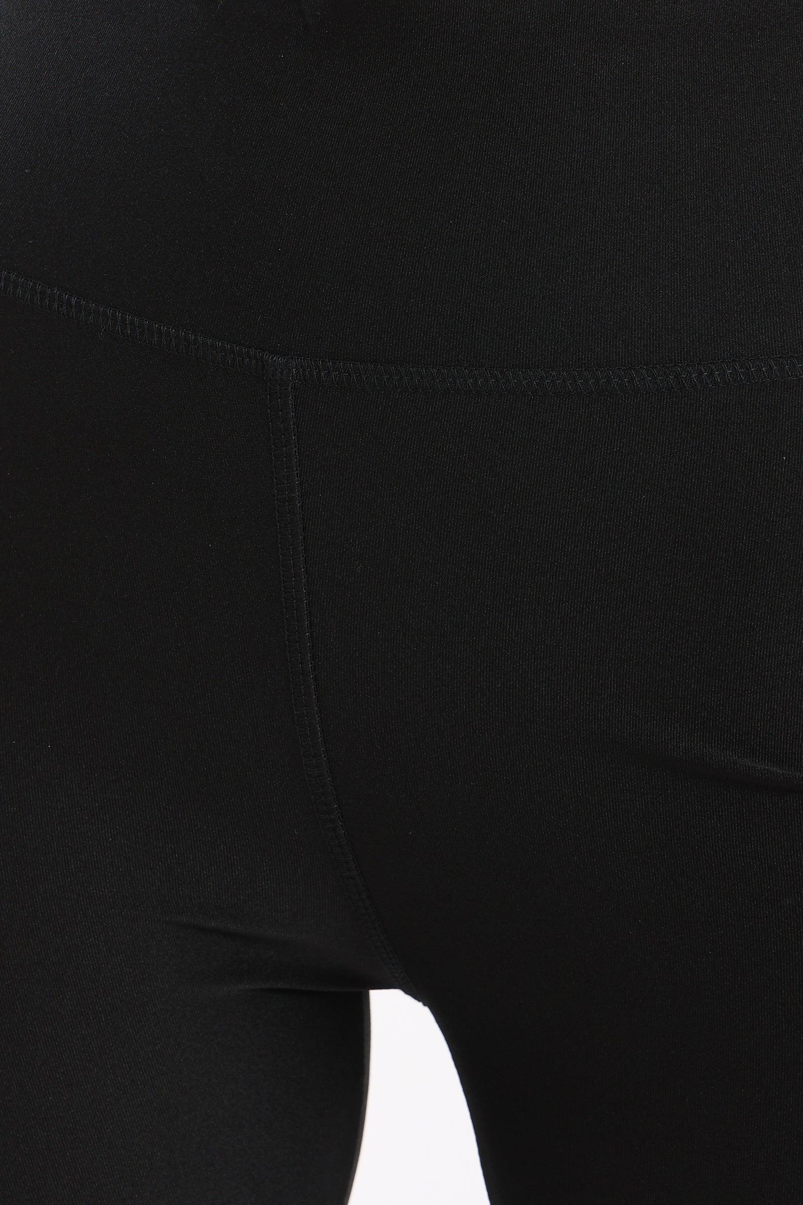 Black Slim Leggings - Clue-wear
