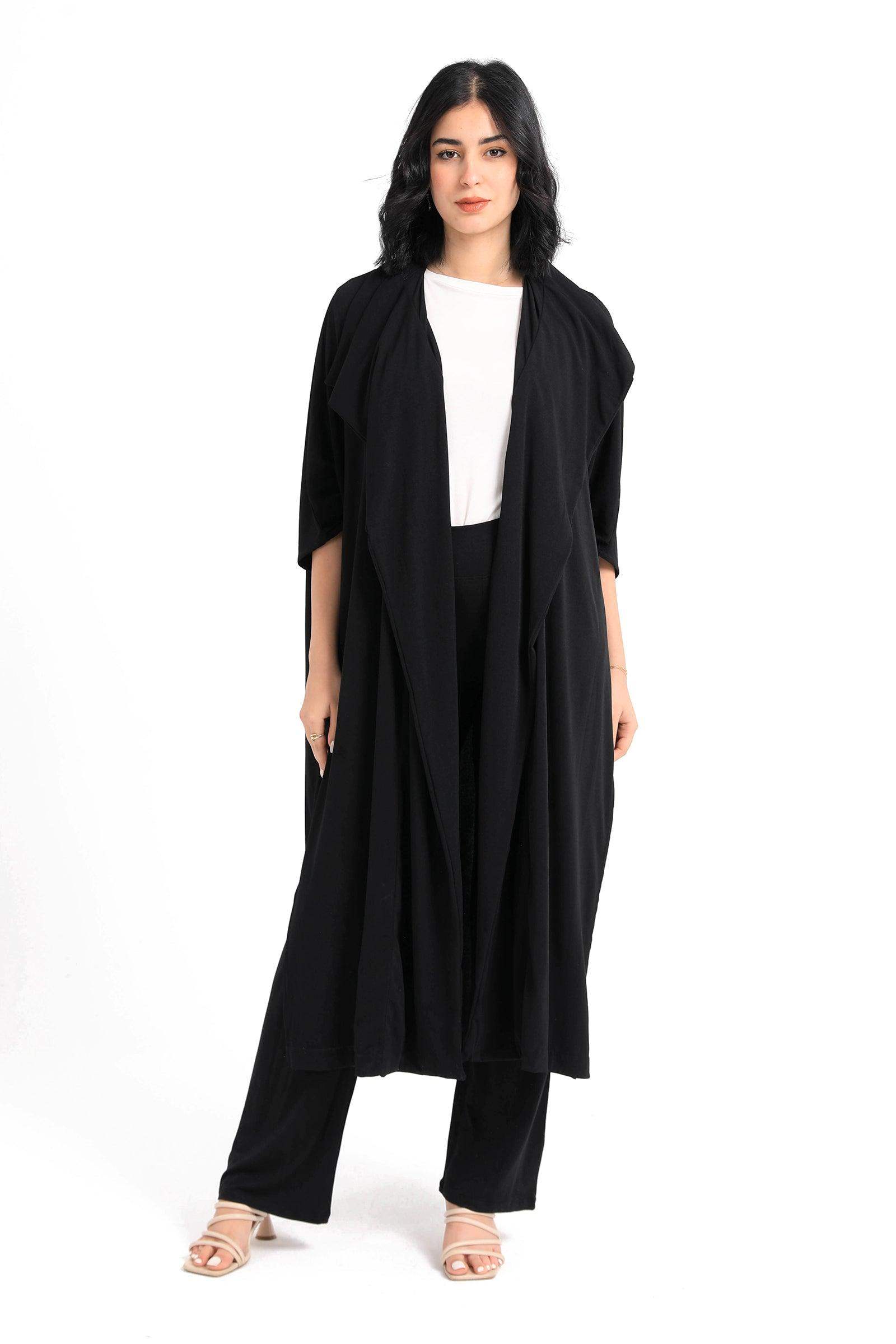 Black Straight Cut Pants - Carina - ÙƒØ§Ø±ÙŠÙ†Ø§