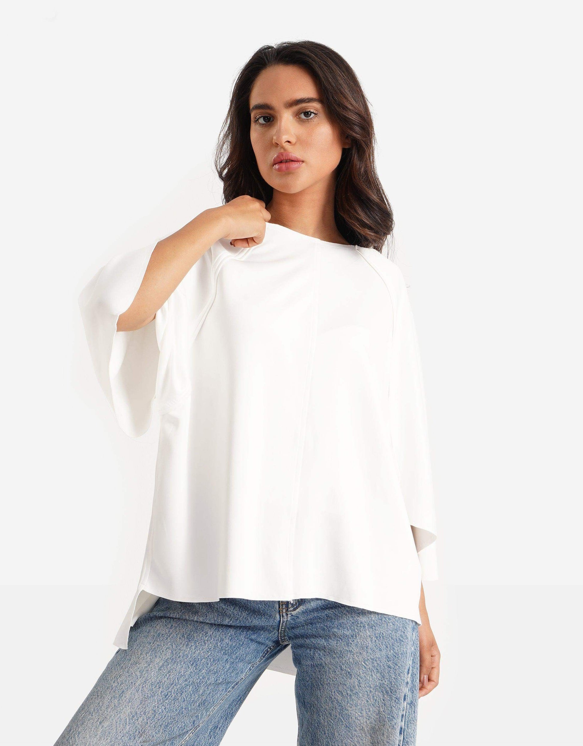 Blouse with Bell Sleeves - Carina - ÙƒØ§Ø±ÙŠÙ†Ø§