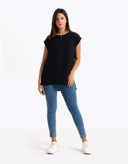 Boat neck Blouse - Carina - ÙƒØ§Ø±ÙŠÙ†Ø§