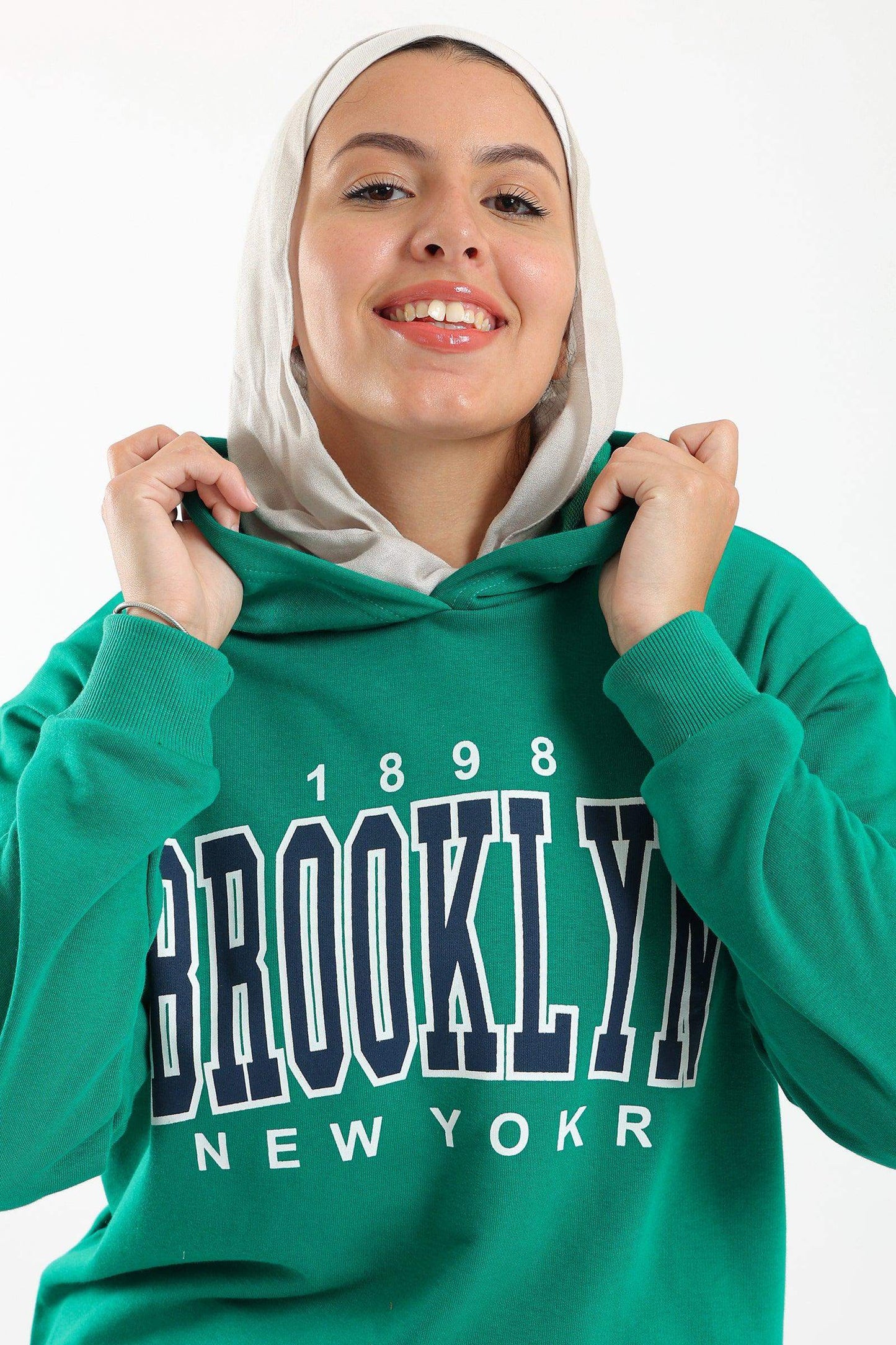 Brooklyn Printed Lounge Sweatshirt - Carina - ÙƒØ§Ø±ÙŠÙ†Ø§