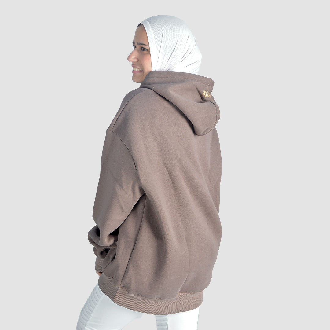 Doe Oversized Fleeced Hoodie