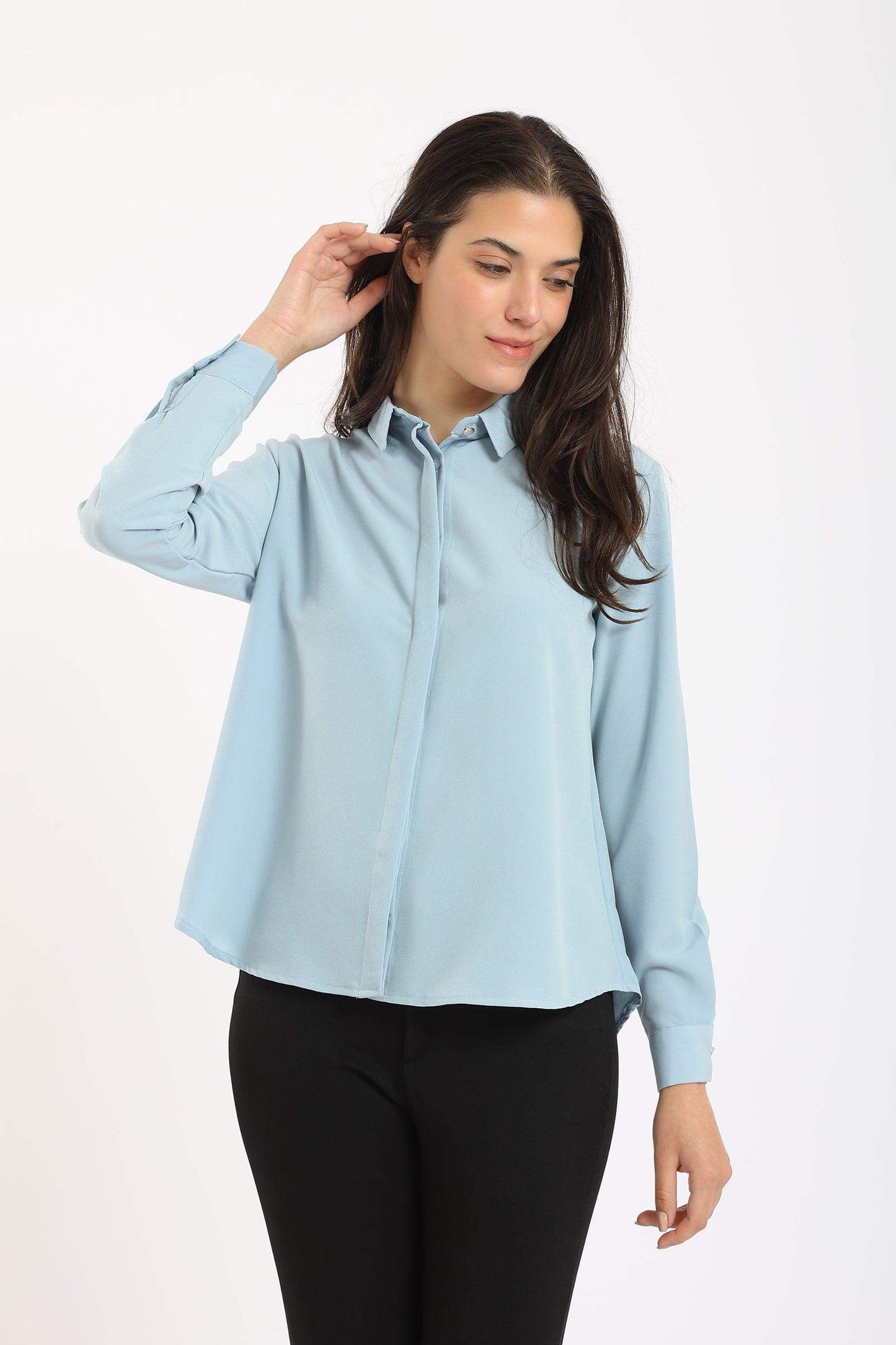 Button Down Collar Shirt - Carina - ÙƒØ§Ø±ÙŠÙ†Ø§