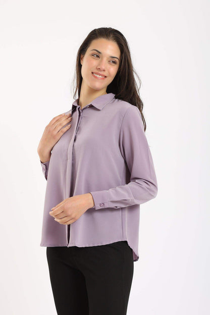 Button Down Collar Shirt - Carina - ÙƒØ§Ø±ÙŠÙ†Ø§