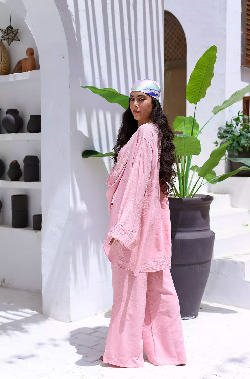 Oversized Light & Flow Set - Pink