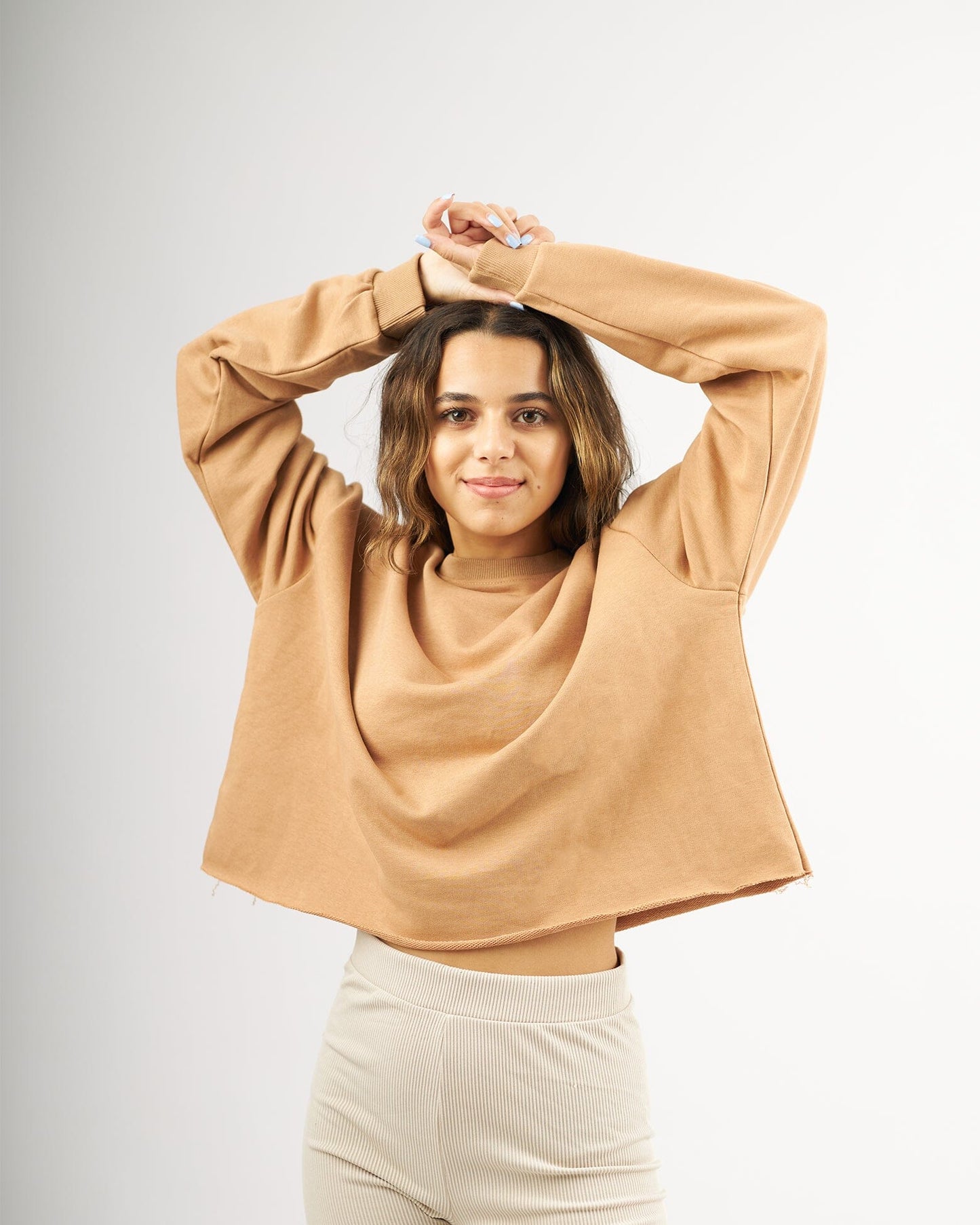 Camel - Basic Sweatshirt