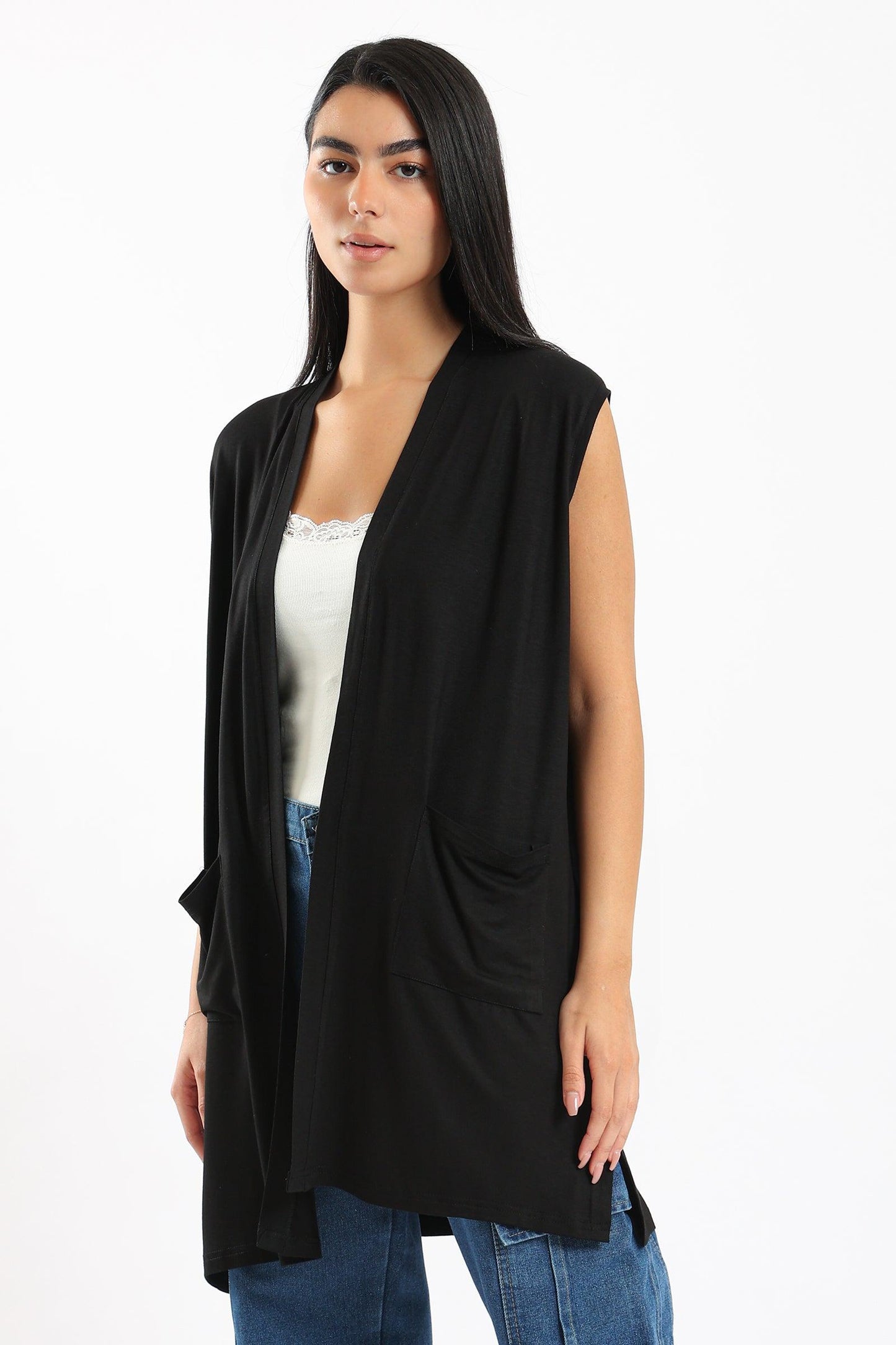 Cap Sleeves Cardigan - Clue Wear