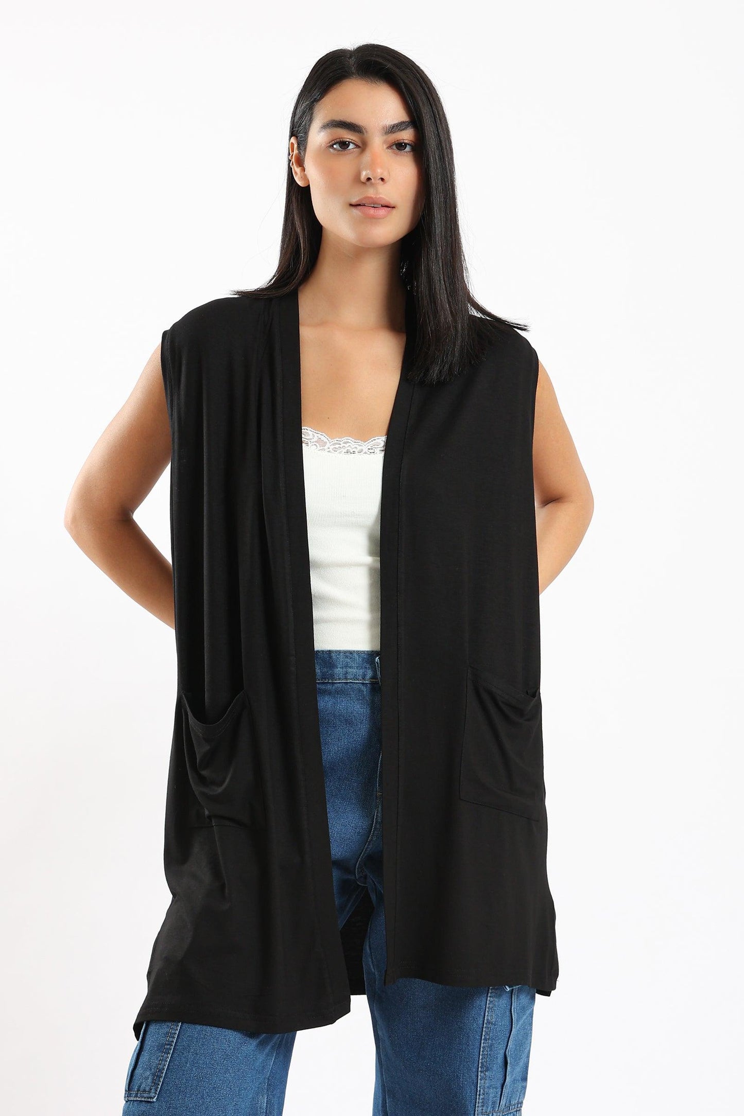 Cap Sleeves Cardigan - Clue Wear