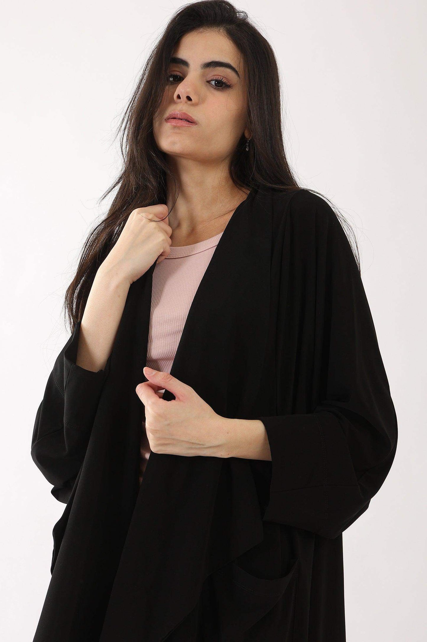 Cardigan with Side Pockets - Carina - ÙƒØ§Ø±ÙŠÙ†Ø§