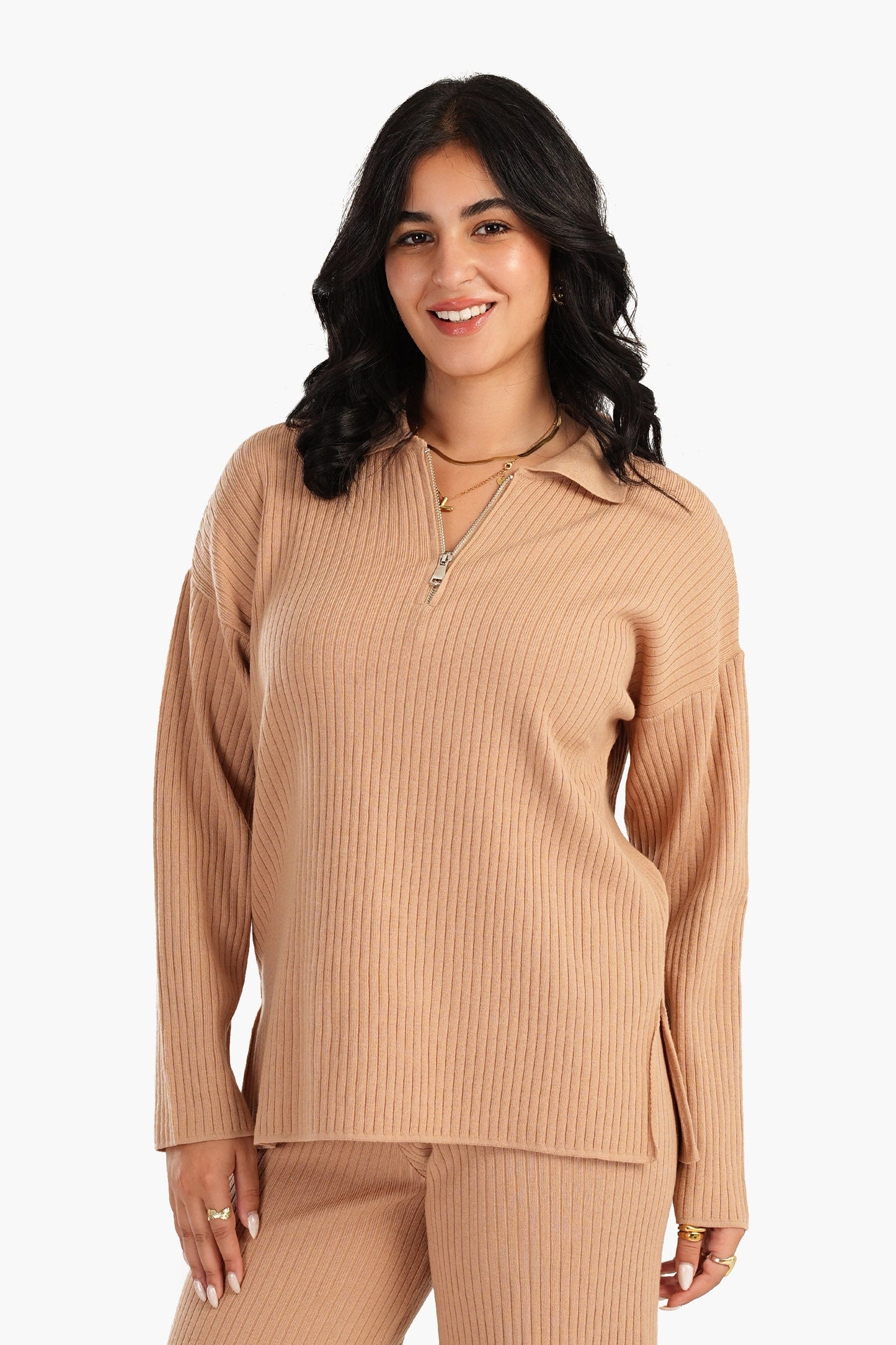 Lounge Pullover with Zipper